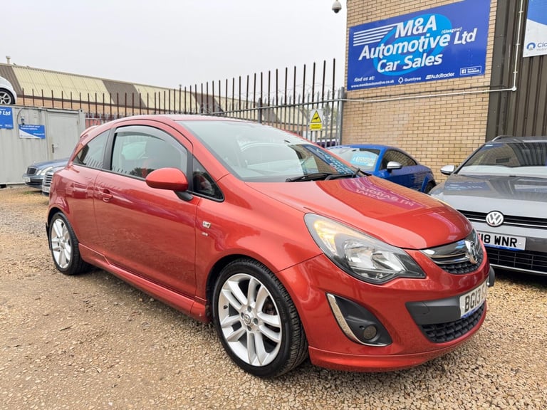 2013 Vauxhall Corsa 1.4 16V SRi Euro 5 3dr HATCHBACK Petrol Manual