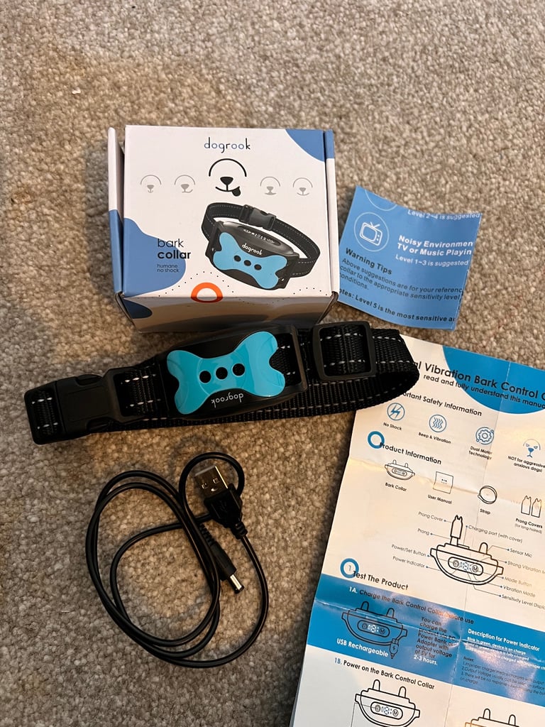 image for Dog Bark Training Collar new