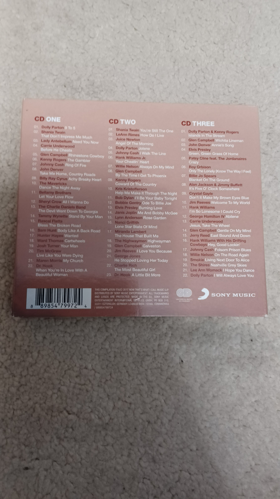 NOW Thats What I Call Country Triple CD album