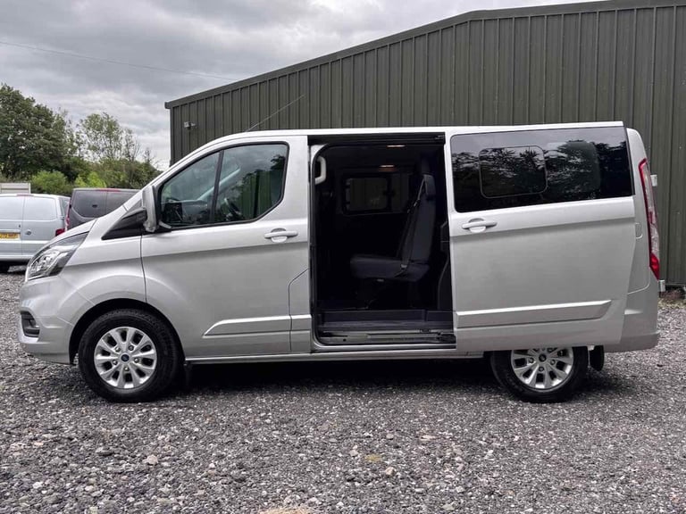 2022 Ford Transit Custom 2.0 320 Limited 6 Seater Crew Van Double Cab 5dr Diesel Auto L1 H1 Euro ...