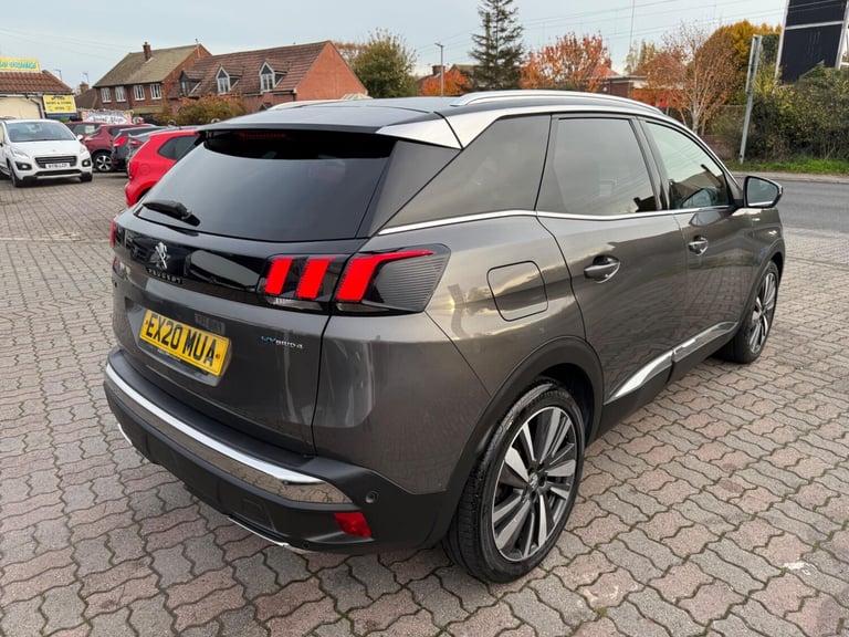 2020 Peugeot 3008 1.6 Hybrid4 300 GT 5dr e-EAT8 HATCHBACK PETROL/ELECTRIC Automatic