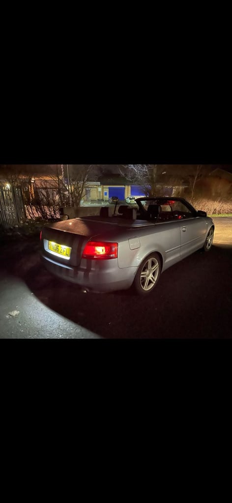 Audi, A4, Convertible, 2006, Manual, 1968 (cc), 2 doors
