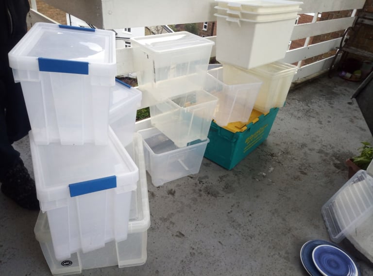 image for Plastic storage boxes