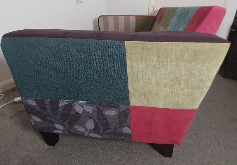 2Seater Sofa Pretty Patchwork Style RM9