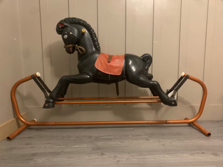image for Retro vintage rocking horse 