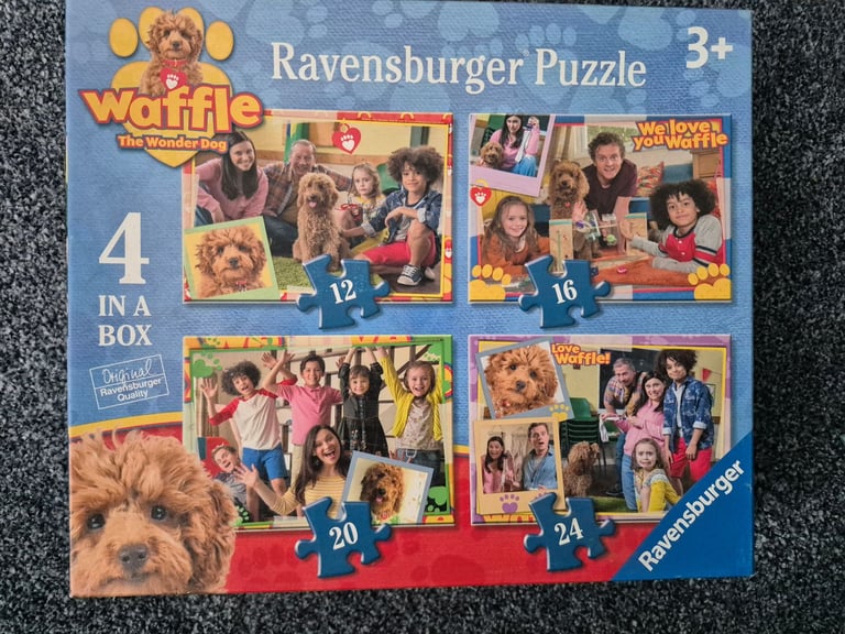 image for Ravensburger Childrens Puzzle 4 puzzles in box for ages 3 plus