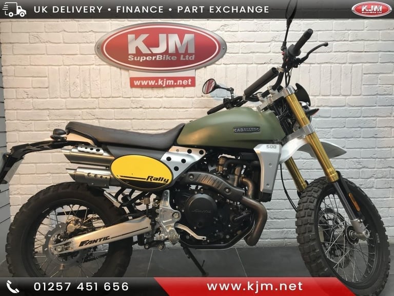 image for FANTIC CABALLERO RALLY CA50 , 2023/23,  JUST 2103 MILES FINISHED IN GREEN