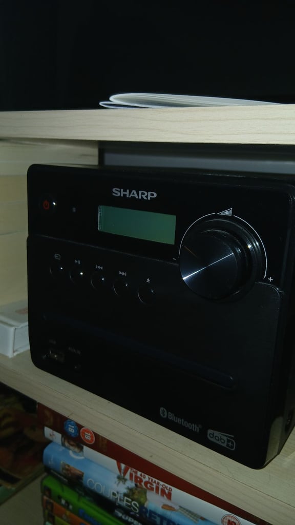 image for SHARP RADIO WITH 2 SPEAKERS