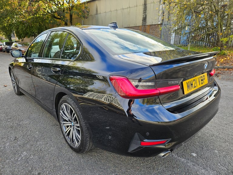 2021 21 BMW 3 SERIES 318D DIESEL Sport Black Damaged Repaired CAT N