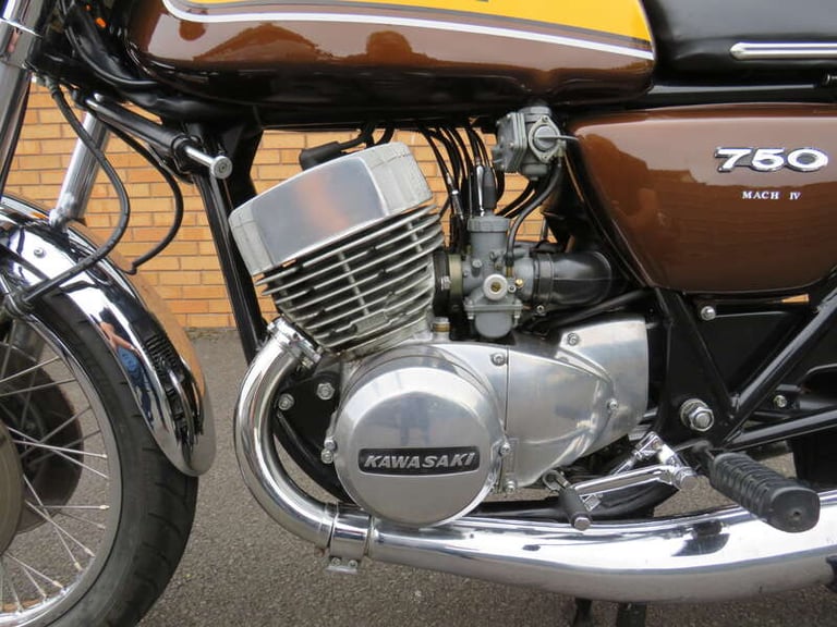 1974 Kawasaki H2B MACH IV PETROL Manual