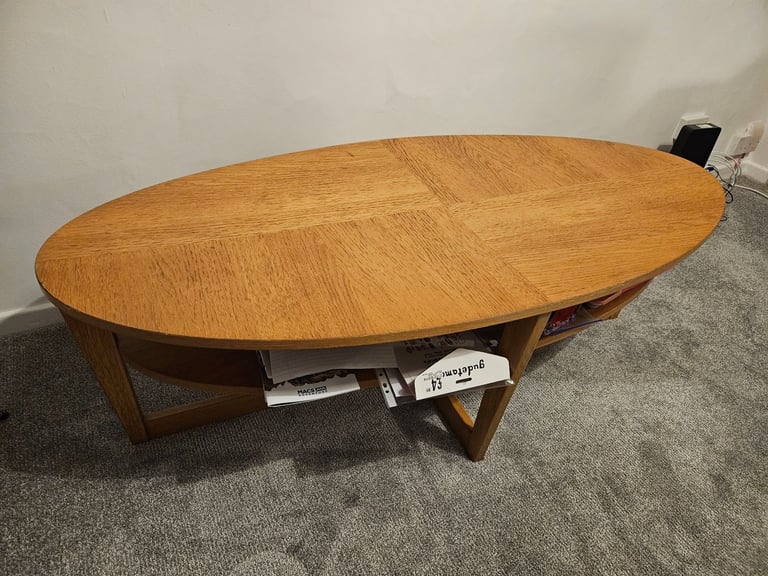 image for Solid Oak Coffee Table