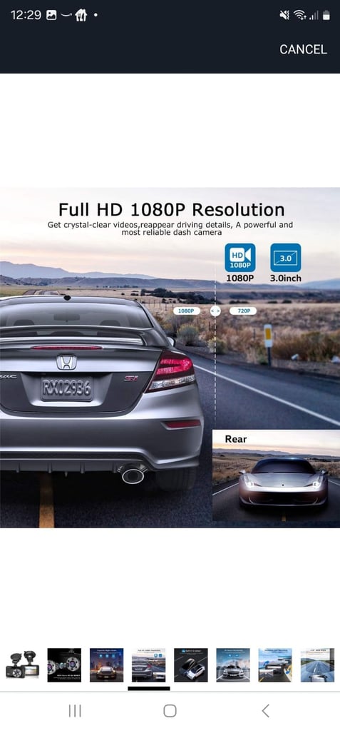 Orskey Dash Cam