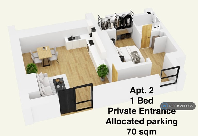 1 bedroom flat in Birds Royd Lane, Brighouse, HD6 (1 bed) (#2199986)
