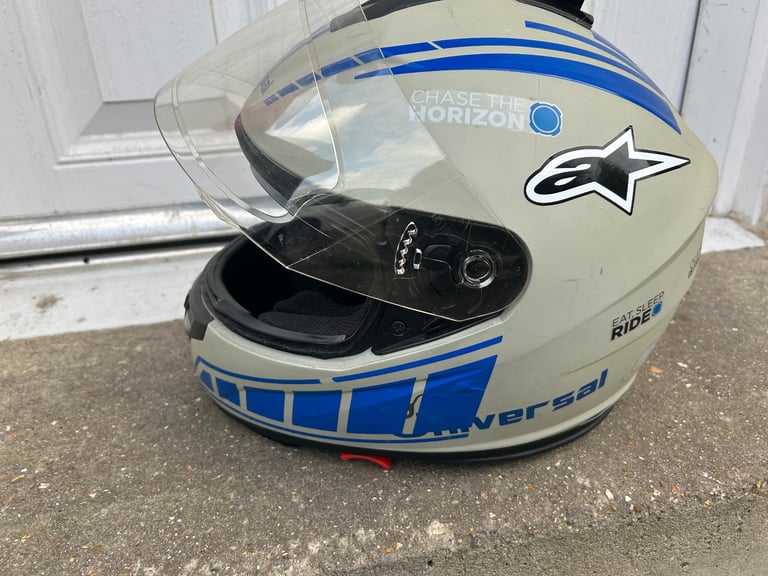 image for Large motorbike helmet