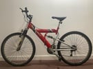 Apollo Excel 15-Speed Full Suspension Bike(26&quot;Inch Wheels,18&quot;Inch Frame),Ready to Ride