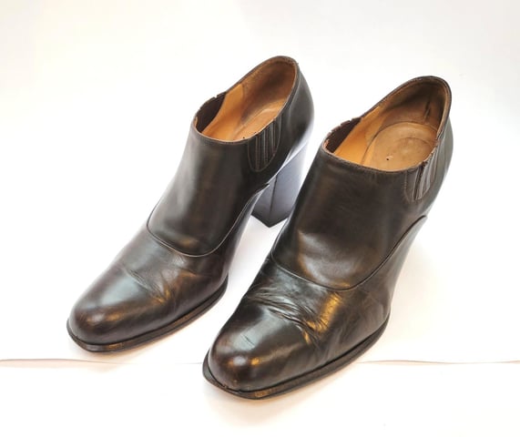 Hobbs Leather Ankle Boots Size UK7 made in Italy in Seven