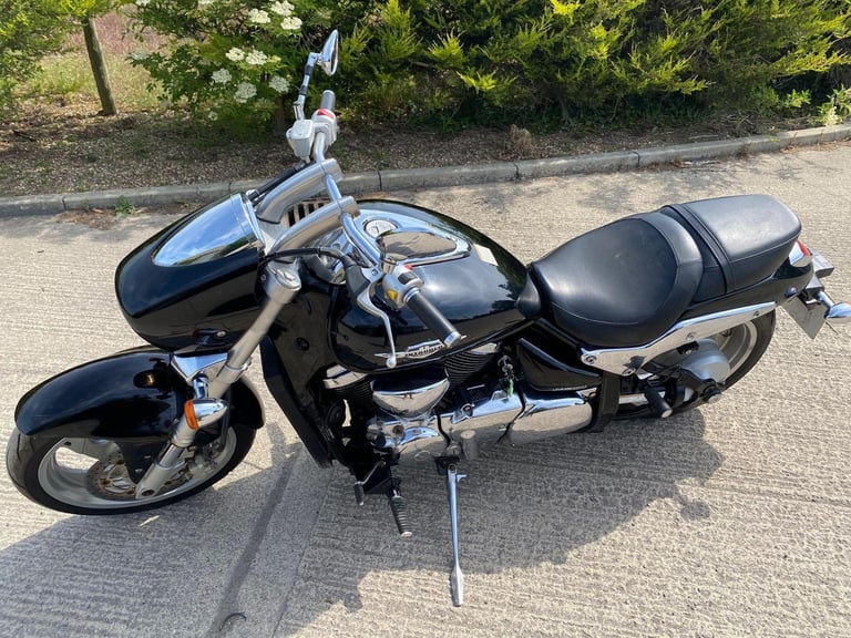 2012 12 SUZUKI VZ 1500 L0 INTRDUER VZ1500 BLACK CUSTOM CRUISER BOULEVARD NEW MOT