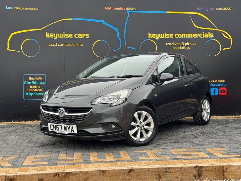 2017 Vauxhall Corsa 1.4i ecoTEC Energy Euro 6 3dr HATCHBACK Petrol Manual