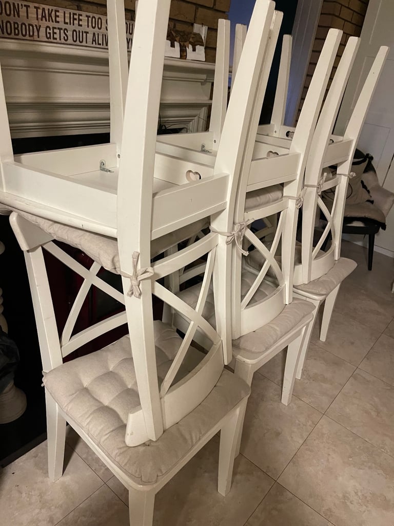 Ikea dining chairs & table 