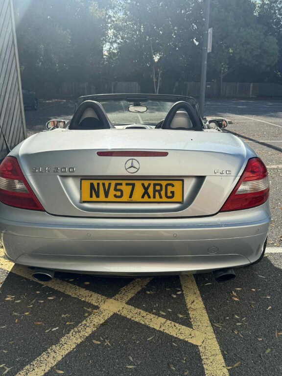 2007 Mercedes-Benz SLK SLK 200K 2dr Tip Auto CONVERTIBLE PETROL Automatic