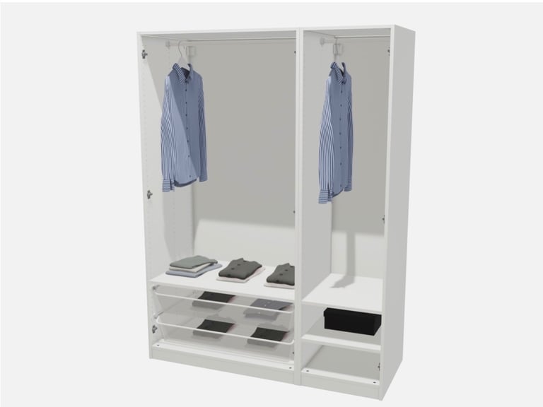 Custom IKEA PAX Wardrobe - Excellent Condition