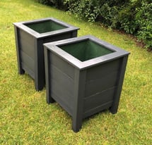 2ft Box Planters, treated timber, incl liner + drainage