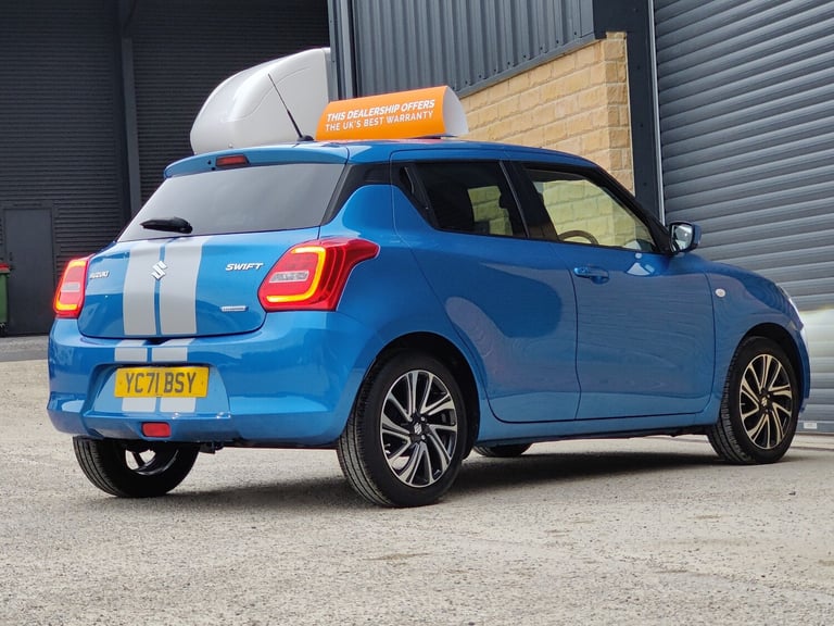 SUZUKI SWIFT; HYBRID; APPLE &amp; ANDROID CAR PLAY; BLUE; ULEZ COMPLIANT;-5 DOOR;