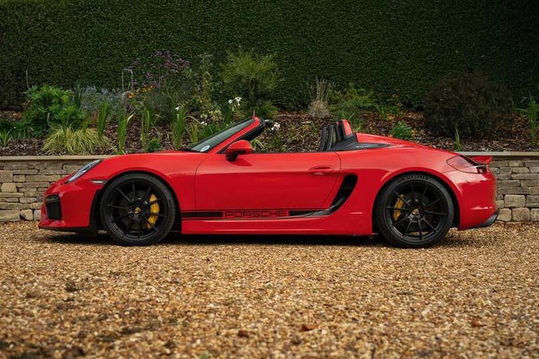 2015 Porsche Boxster 3.8 Spyder 2dr CONVERTIBLE PETROL Manual