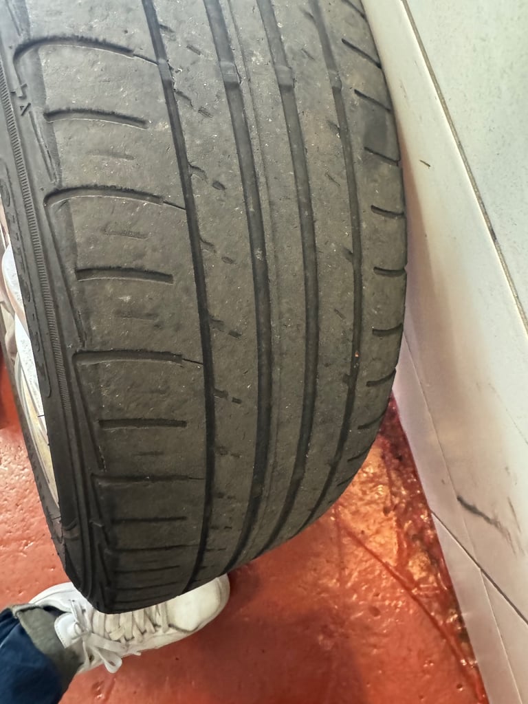 4 x Original Fiat 500 alloys and tyres! 15 inch - Good condition!