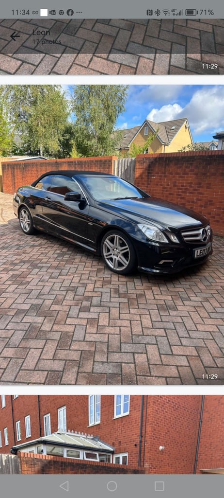 image for Mercedes-Benz, E CLASS, Convertible, 2011, Semi-Auto, 2143 (cc), 2 doors
