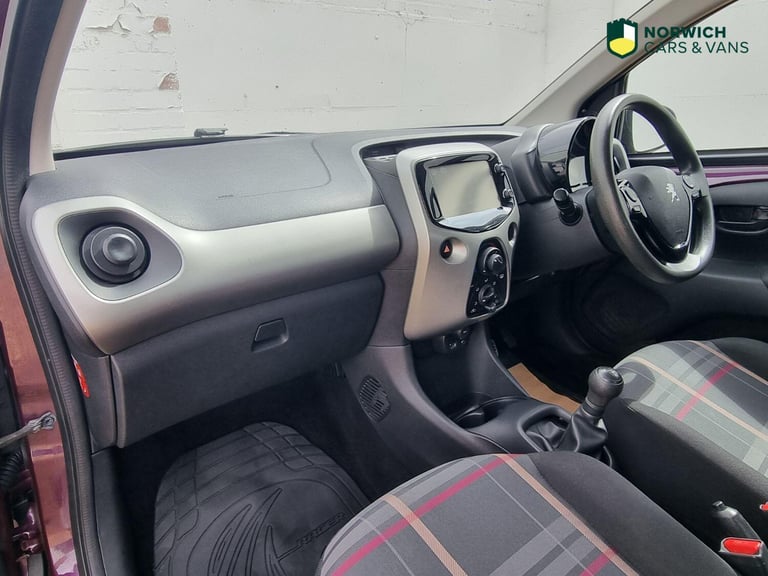 PEUGEOT 108 1.0 Active Purple Manual Petrol 2016
