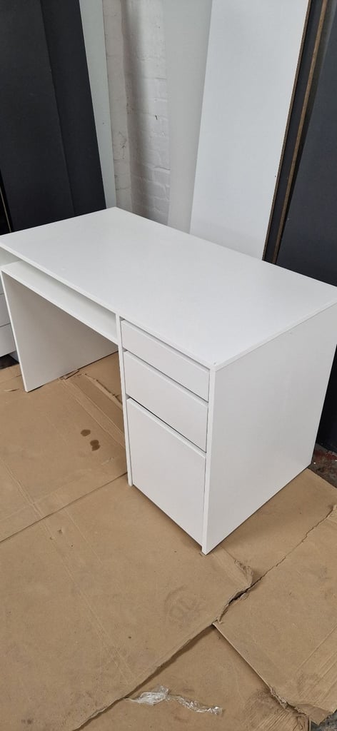 image for  Argos home Pepper 2 drawer/1 door  pedestal desk -  - Assembled - Slight mark to front top corner 