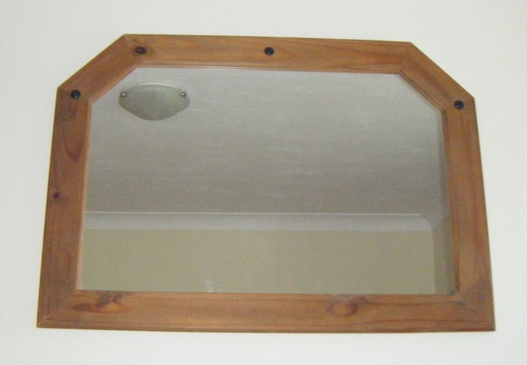 image for Large Pine Mirror  105cm x 75cm