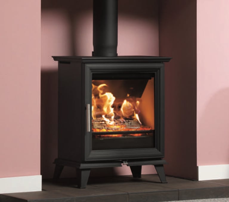 Charlton & Jenrick ‘WoodTec Style Wide’ 5Kw Wood burning Stove / Brand New WAS £1925 