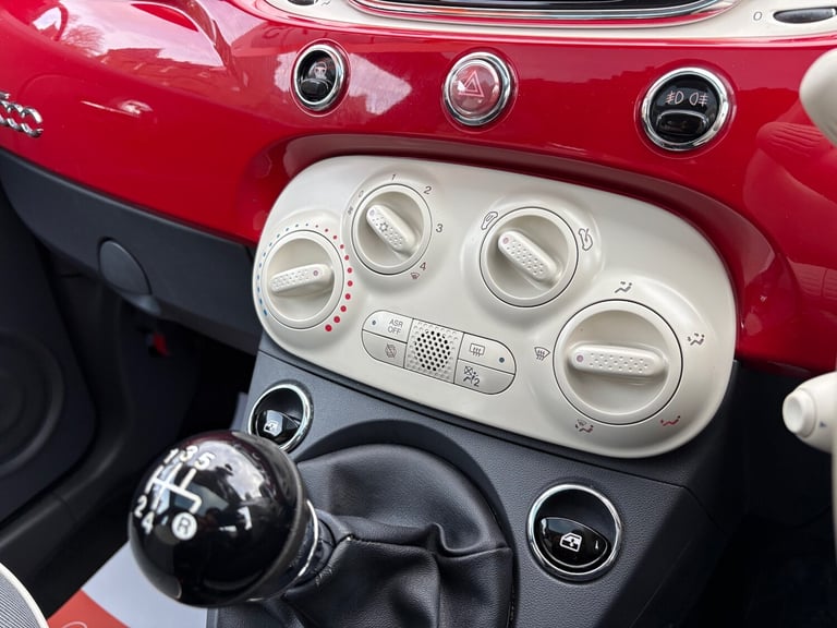 2017 Fiat 500 1.2 Lounge 3dr HATCHBACK Petrol Manual