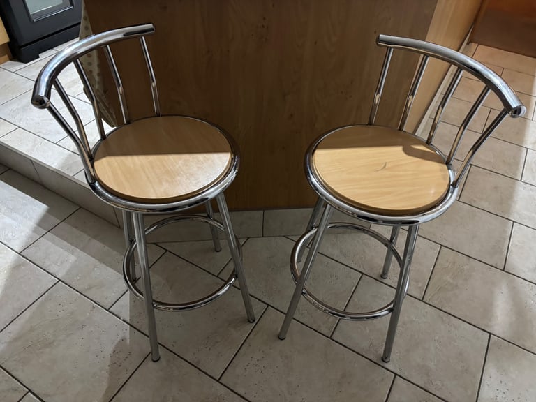 image for Two Breakfast Bar Stools. Newton of Falkland 