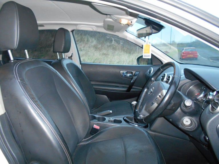 NISSAN QASHQAI 360 DCI 1.5 DIESEL 6 SPEED STUNNING WHITE 2013 BARGAIN ONLY £2950 *LOOK* PX/DELIVERY