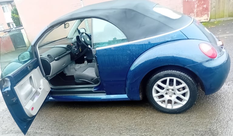 Volkswagen, BEETLE, Convertible, 2005, Manual, 1896 (cc), 2 doors 10 MONTHS MOT CERTIFICATE 💥
