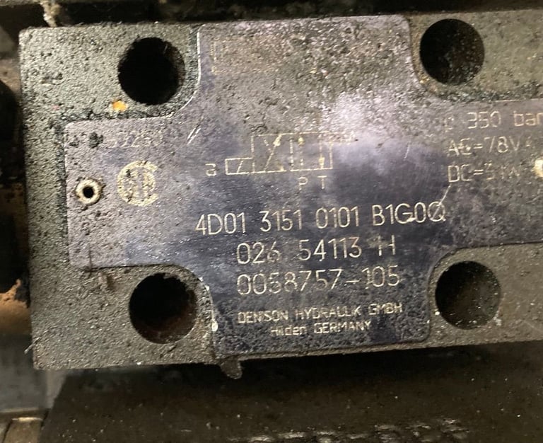 hydraulic valve block - untested