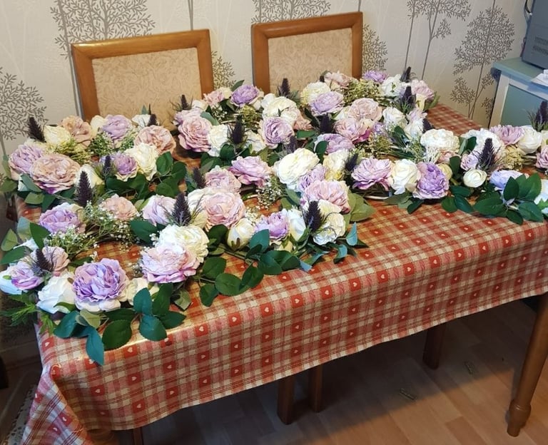 Wedding Table Floral Centrepieces 