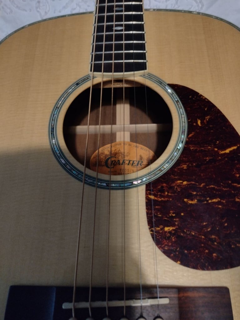 Acoustic guitar,by Crafter beautiful instrument