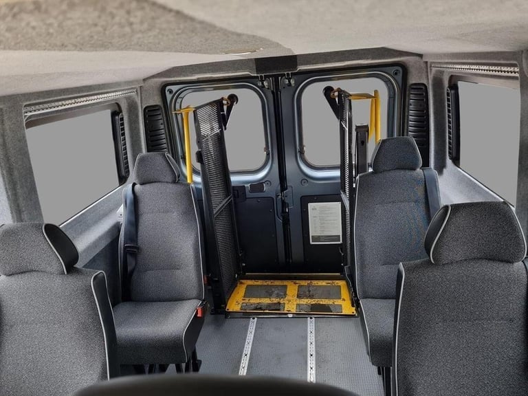 Automatic Fiat Ducato WAV Wheelchair Access Vehicle 7 Seats 2018 L1H1 SWB No VAT