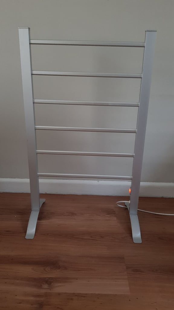 image for Towel Rail Warmer Airer Dryer Heater Portable for Home, Motorhome or Caravan etc