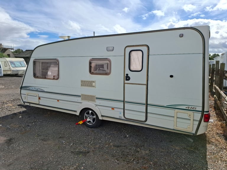 2004 ABBEY Vogue GTS 416 4 berth caravan with full size AWNING and MOTOR MOVER