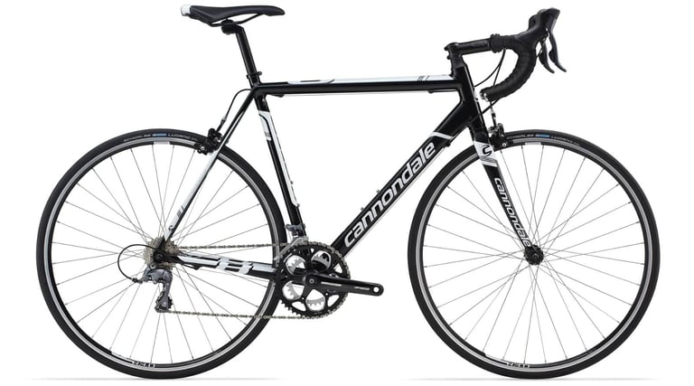 image for Cannondale Black/White CAAD 8 Road Bike 54cm frame
