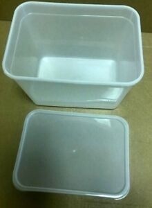 Plastic Storage Containers 50 x 4ltr Rectangular. Food catering ice cream