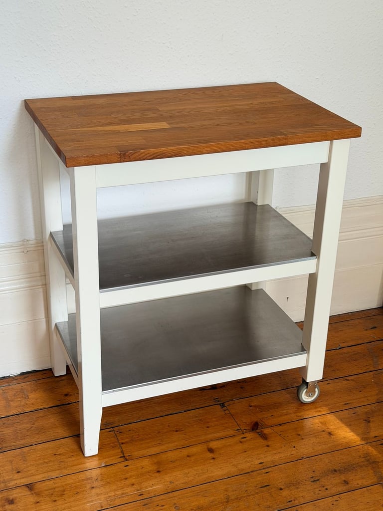IKEA Stenstorp Kitchen Trolley / Butchers Block / Coffee station