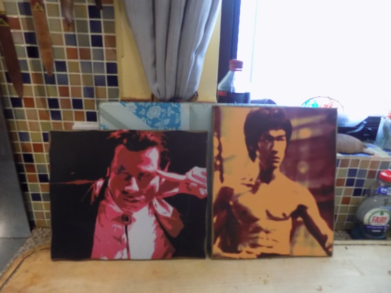 image for two,  Wood-Print Film Star/Movie Art Pictures - Pre-Owned Good Condition