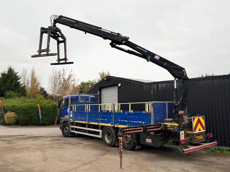 MAN ERF TG-M TGM 126.360 Dropside Brick Grab Lorry – 2016 (66)