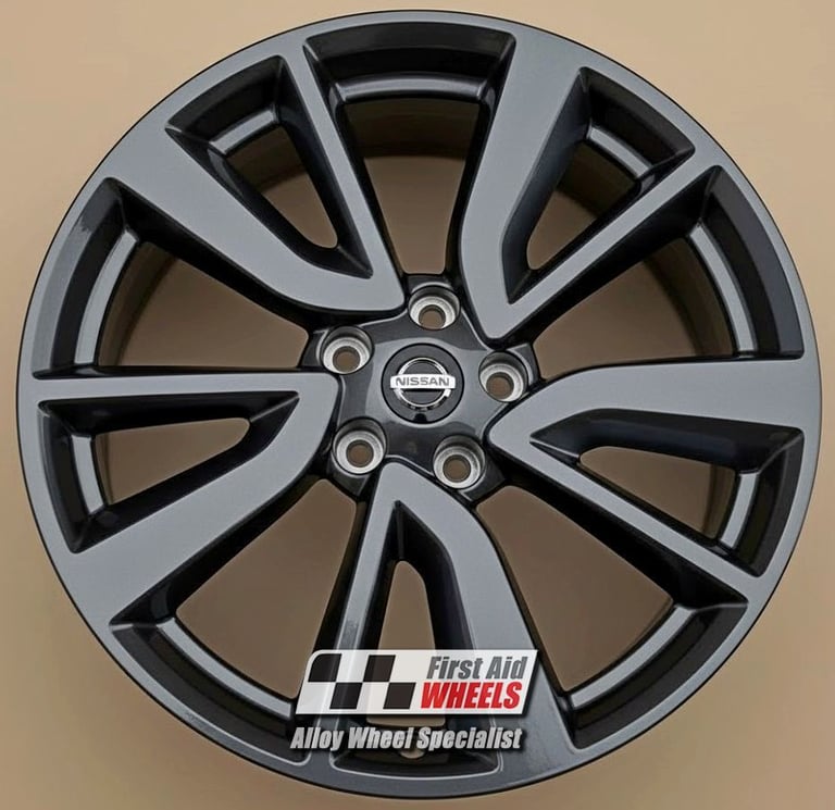 R367AD Swap NISSAN QASHQAI X-TRAIL 4X 19'' GENUINE TEKNA DARK ANTHRACITE ALLOY WHEELS